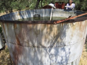 1950's water tank 