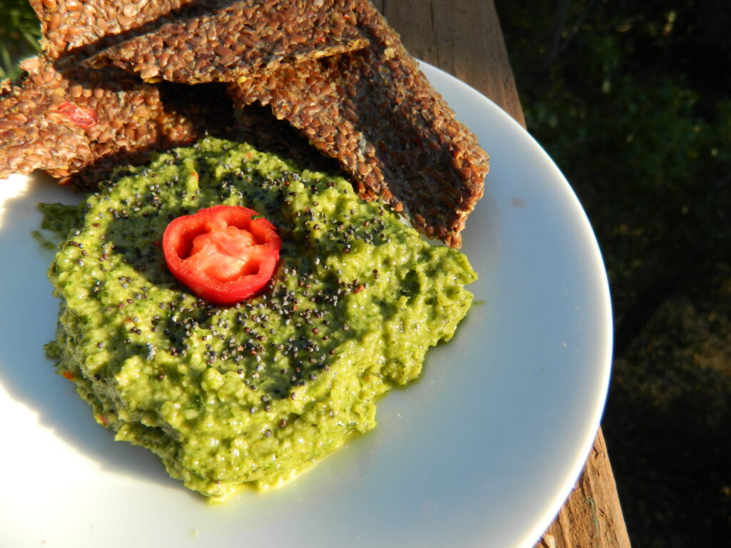 Pumpkin Seed Herb "Cheese"