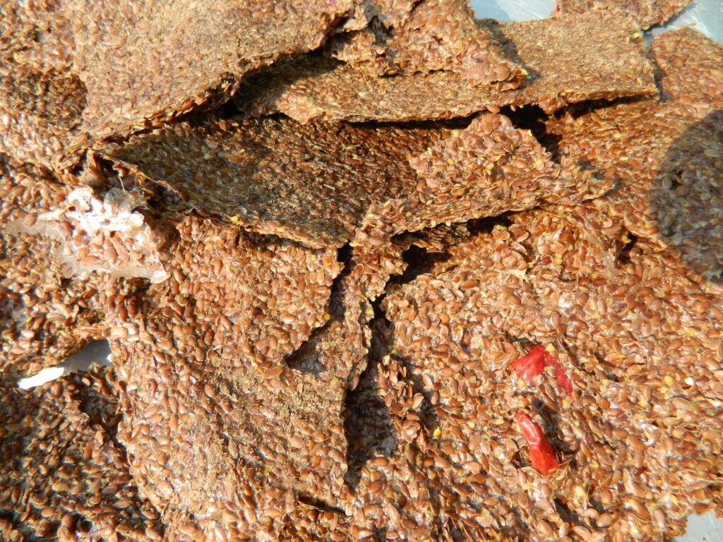 Flax Seed Crackers with Herbs